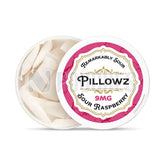 Open Box Sour Raspberry Pillowz Nicotine Pouches 9mg